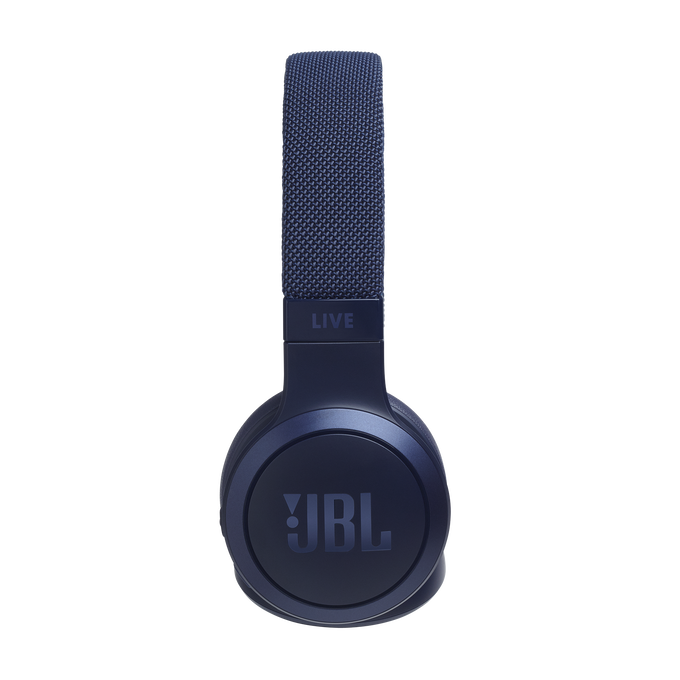 JBL LIVE 400BT - Blue - Your Sound, Unplugged - Detailshot 1 image number null